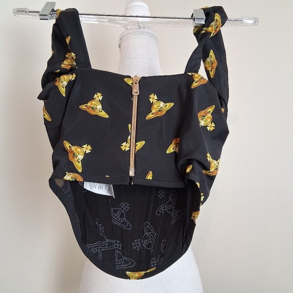 Vivienne Westwood Sunday of the Shoulder Top Size XS NWOT - Picture 5 of 13